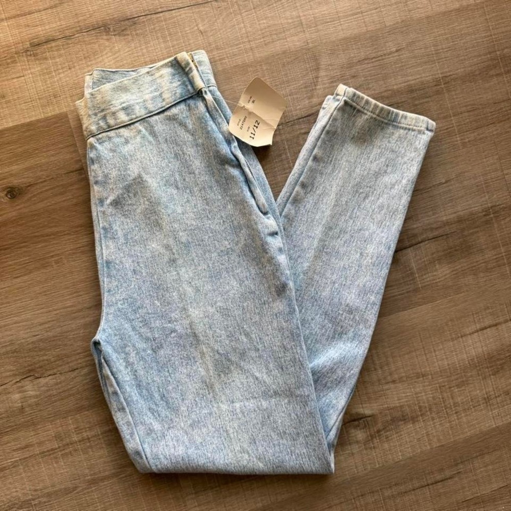Deadstock 90s Avon Fashions Jeans Women's‎ Size 26" Waist Acid Wash High Rise